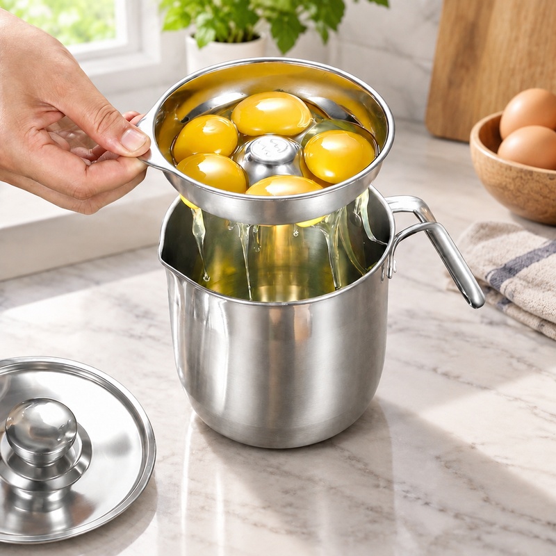 Baby Food With Protein - 304 Stainless Steel Egg Yolk Divider