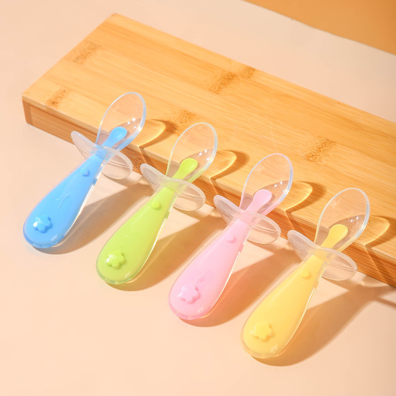 Baby Food Lunch - Baby Silicone Spoon, Baby Rice Paste