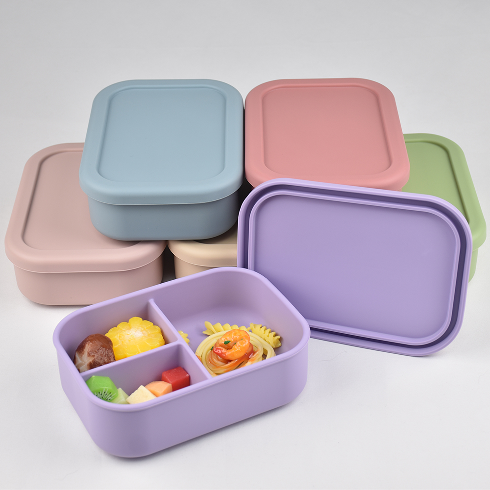 3-Compartment Food Grade Silic - Baby Food Lunch review and price