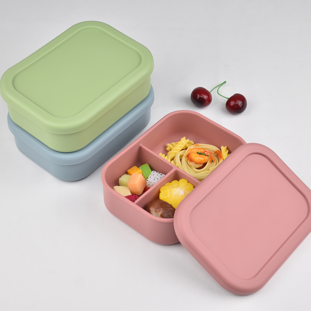 3-Compartment Food Grade Silic - Baby Food Lunch review and price