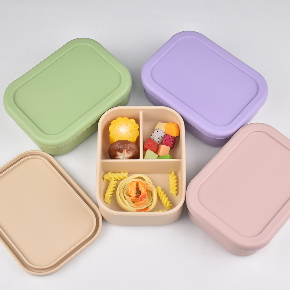 3-Compartment Food Grade Silic - Baby Food Lunch review and price