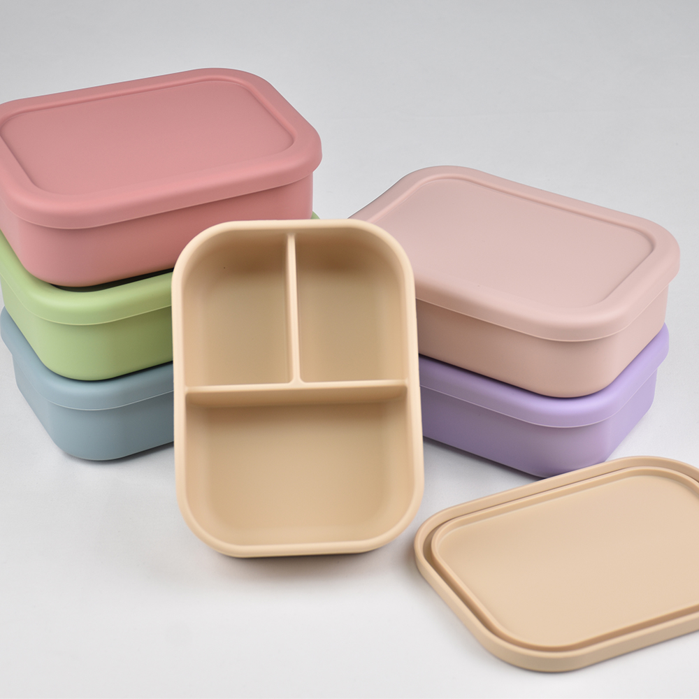 3-Compartment Food Grade Silic - Baby Food Lunch review and price