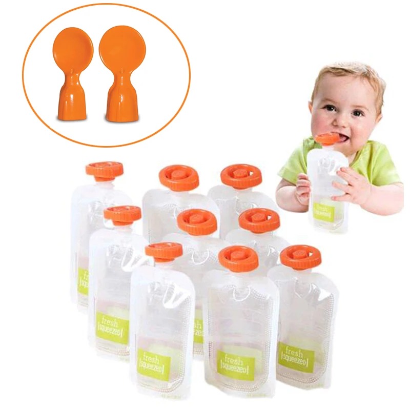 50Pcs Baby Food Storage Bag Ma - Baby Food Packaging review and price