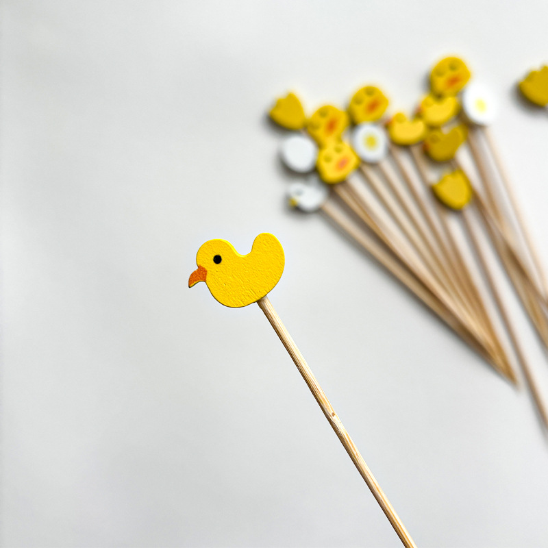 100Pcs Cute Yellow Duck Egg Di - Baby Food Dessert review and price