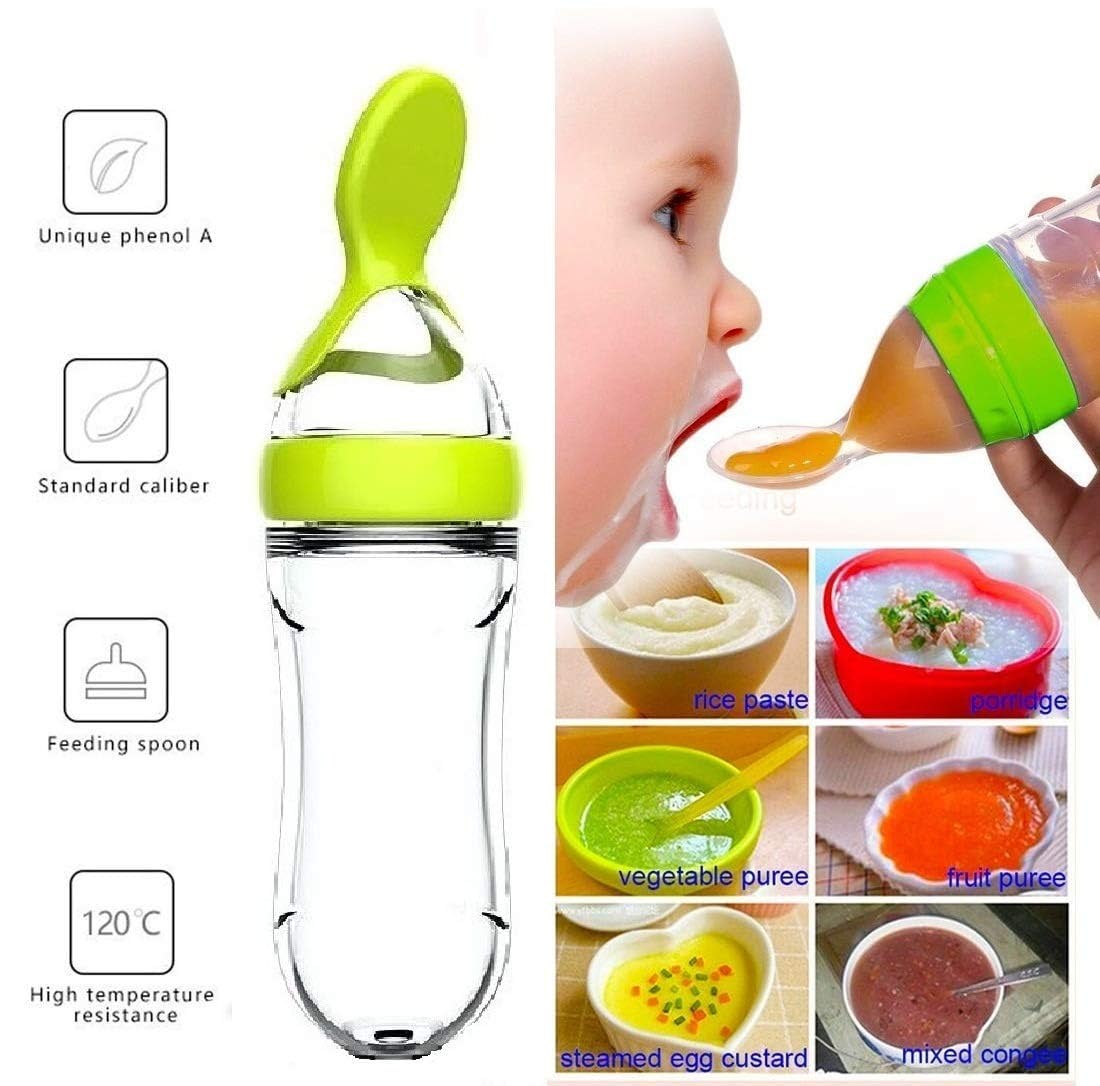 Squeezing Feeding Bottle Cup S - Baby Food Lunch review and price