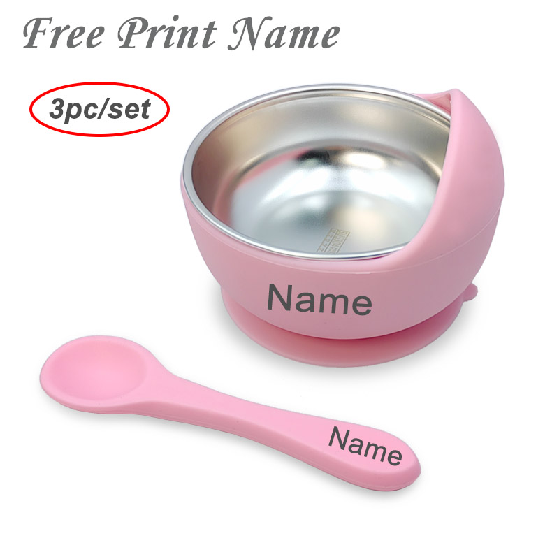 3Pcs Set Baby Feeding Bowl Wit - Baby Food Lunch review and price