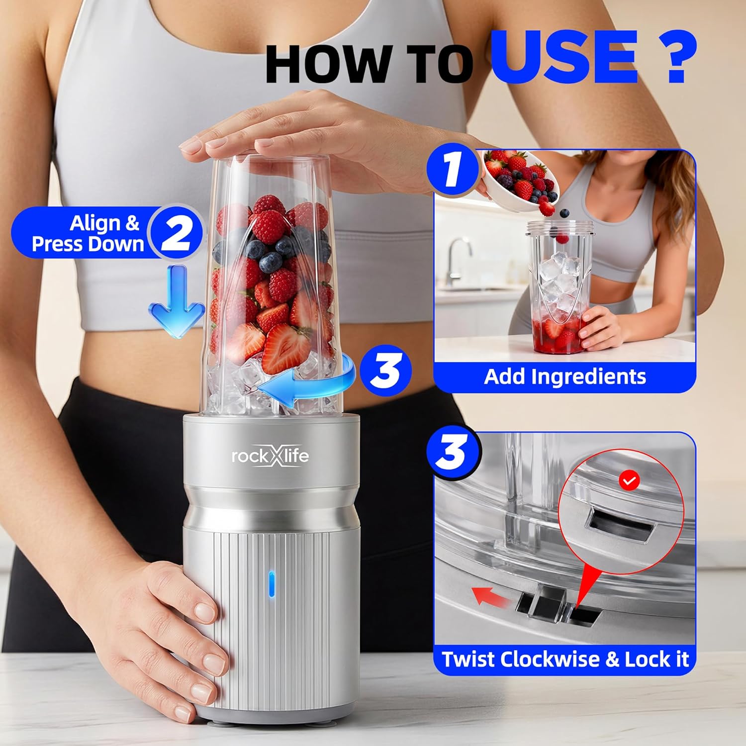 Versatile 1000W Portable Blend - Baby Food With Protein review and price