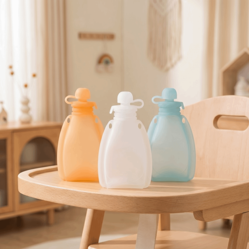 Non BPA Baby Food Pouch 120ml  - Baby Food Packaging review and price