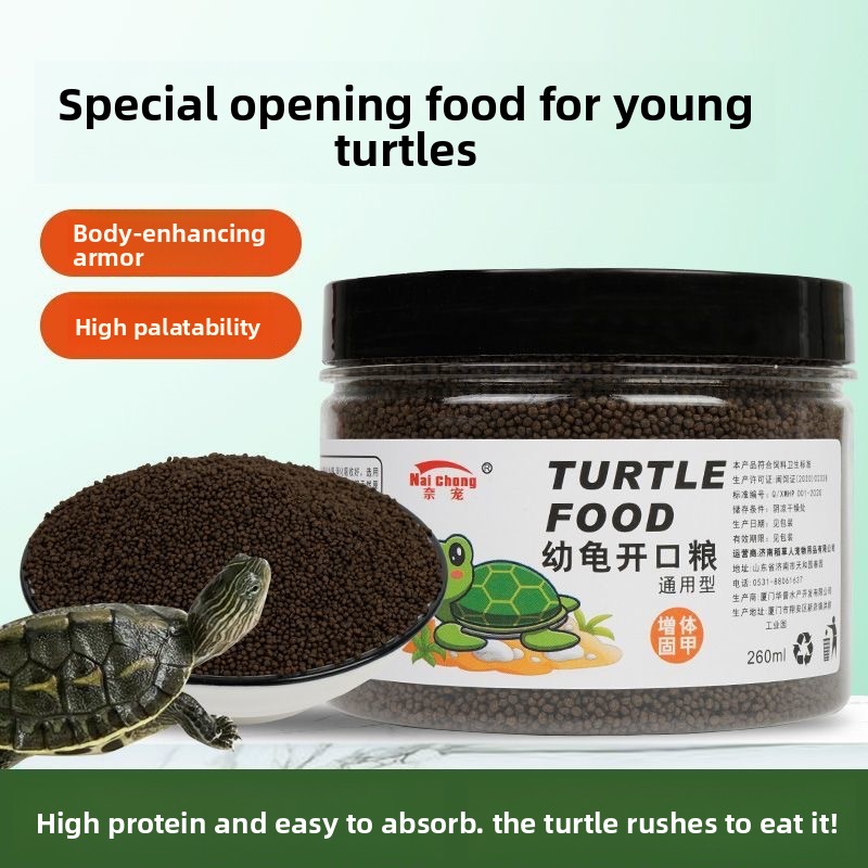 Nai chong Hatchling Turtle Foo - Baby Food With Protein review and price