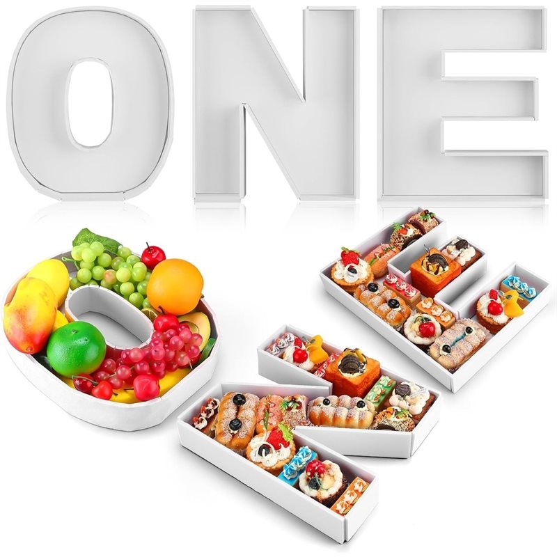 RMWIN-3 Pcs Charcuterie Letter - Baby Food Dessert review and price
