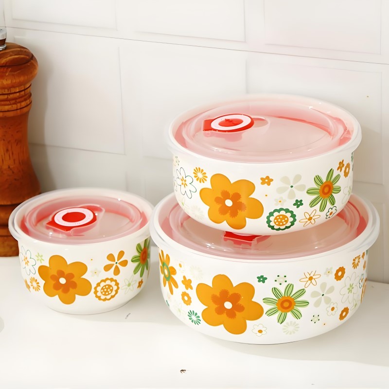 Three-piece set, fine bone chi - Baby Food Lunch review and price