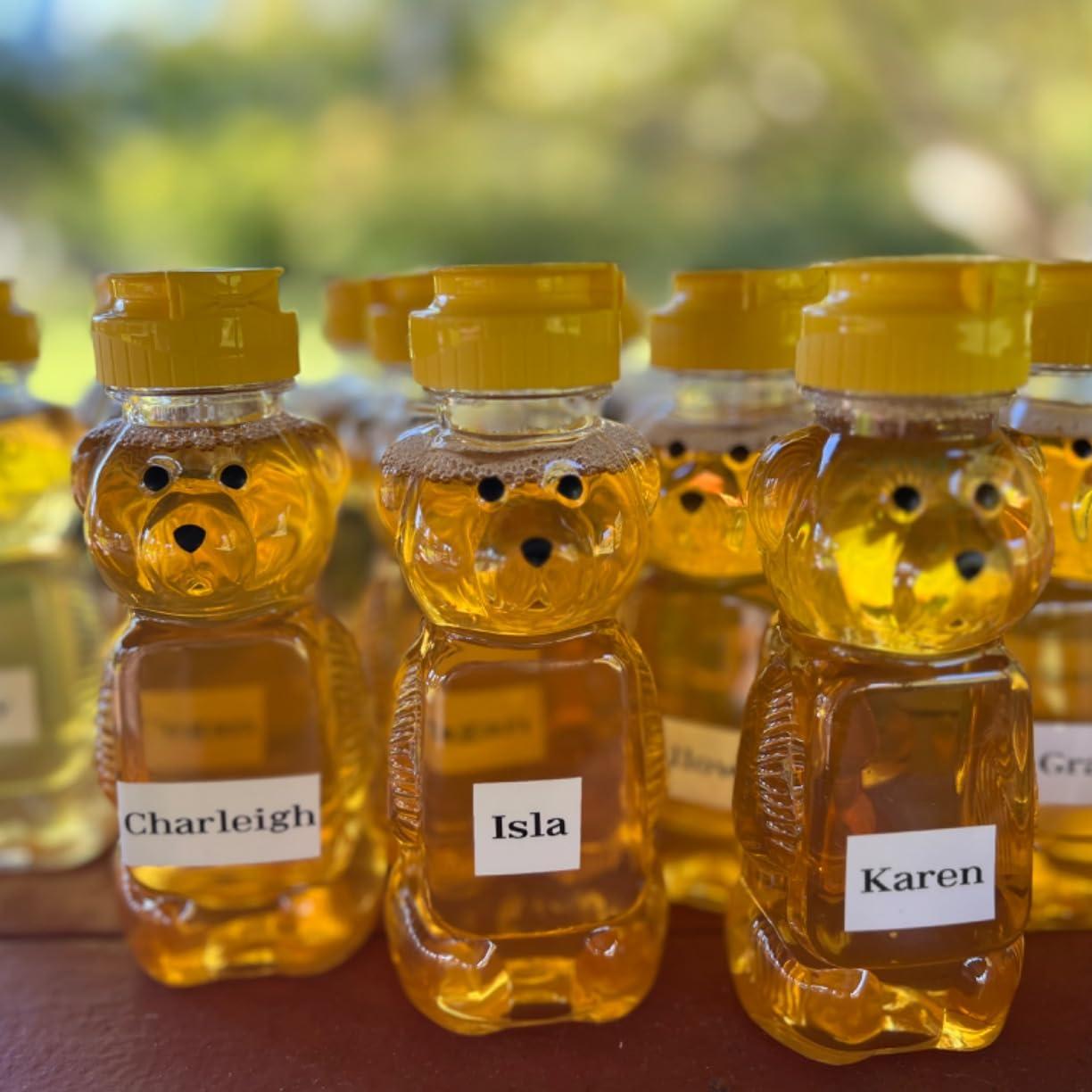 12-36pcs Plastic Bear Honey Ja - Baby Food Jars With Lids review and price