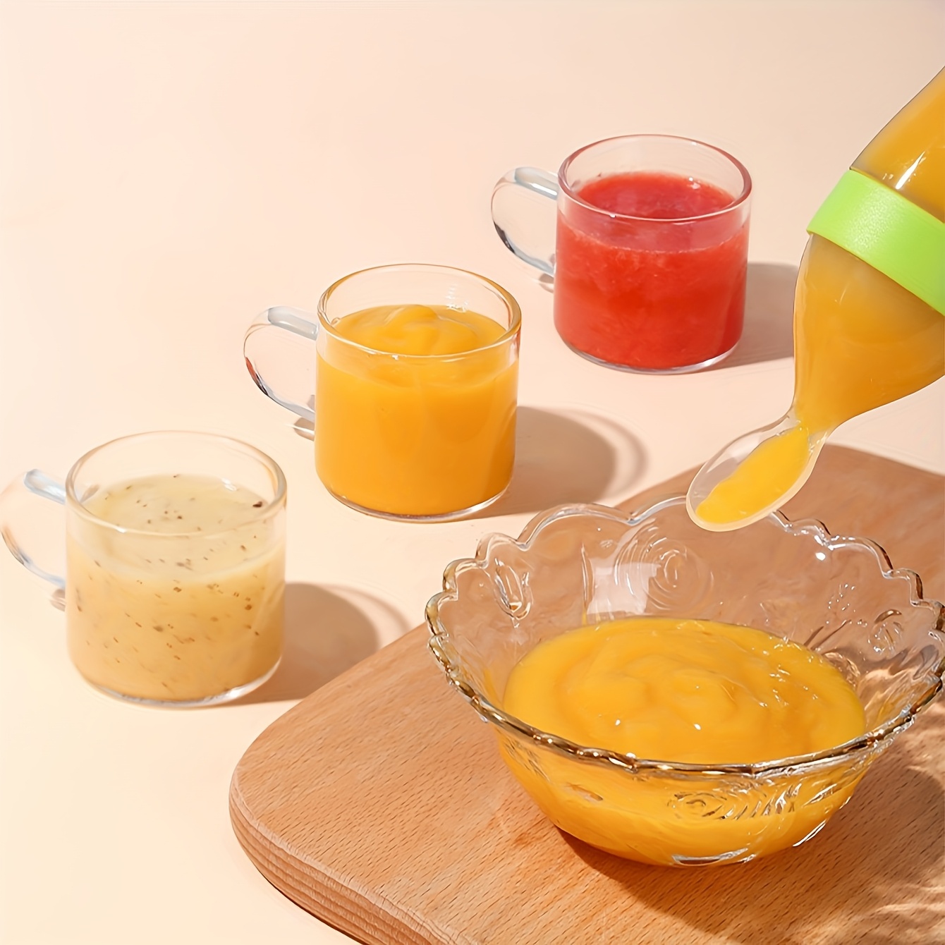 9pcs Feeding Cutlery:1 Silicon - Baby Food Lunch review and price