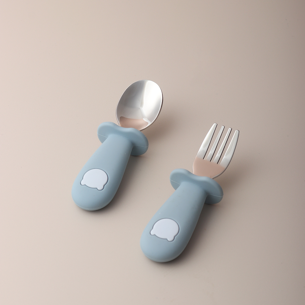 Baby Panda Shape Silicone Spoo - Baby Food Lunch review and price