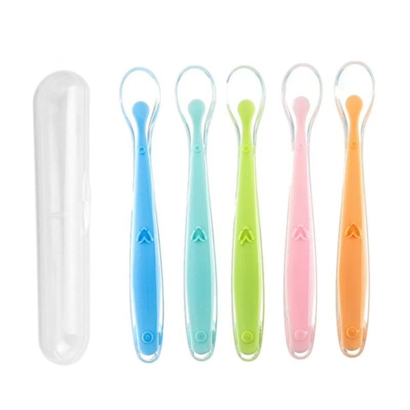 BPA Free Baby Silicone Spoons  - Baby Food Lunch review and price
